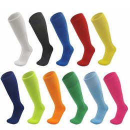 DHL Boys and Girls Solid Thin High Training Soccer Socks Long Socks Children's Knee Socks FY0233 tt1114