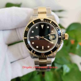 BP Factory Mens Watch Antique Watches Vintage 40mm 16613 16613LN Black Dial Two-tone Sapphire Asia 2813 2836 3135 Movement Mechanical Automatic Men's Wristwatches