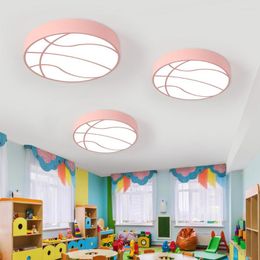 Ceiling Lights Led Basketball Kids Room Bedroom Cartoon Kindergarten Playground Baby Wear Shop Creative Lamp LU8111404