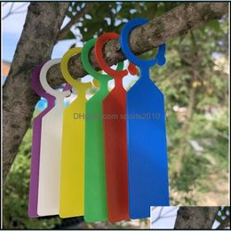 Other Garden Supplies Trees Marker Ring Flowers Plant Tags Buckle 11X2 4Cm Muti Colors Garden Park Rec Listing Tag Plastic 0 05Cx G2 Dhbg7