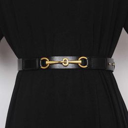 Simple Design Plain Real Cow Leather Belt Women Waistband Fashion All Match Jean Pant Dress Belt Genuine Leather Waist Belt 2021 Q0625 Obm