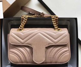 Totes brand Bags Luxury Fashion Women Designer Suede Marmont 2022 Ladies Wallet Embroidery Crossbody Houlder Messenger Lady Sacoche