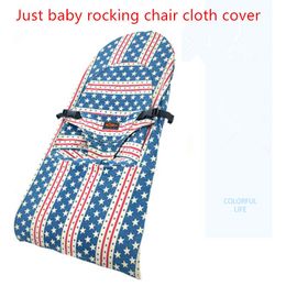 Stroller Parts Accessories Comfortable Baby Rocking Chair Cloth Cover Sleep Artefact Can Sit Lie Spare Set Replacement 221101