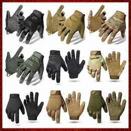 ST76 Motorcycle Full Finger Gloves Protective Gear Pit Biker Riding Motorbike Moto Enduro Motocross Cycling Racing Glove Men