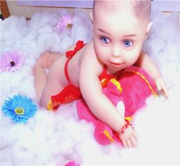 18quot 46cm Corps complet Reborn Baby Boy Doll Solid Soft Silicone Toy Gift For Children Woman Femme Personnes Ect 32KG71LB555188
