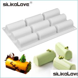 Baking Moulds Silikolove Sile Mold 3D Stick Shape For Chocolate Truffle Mousse Cake Dessert Diy Baking Mods 220601 Drop Delivery Hom Dh512