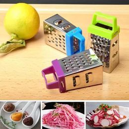 Fast Delivery Mini 4 Sides Useful Multifunction Handheld Grater Slicer Fruit Vegetable Kitchen Tools Gadget Cuisine Stuff Food Cutter Wholesale EE