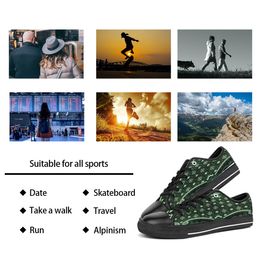 Men Stitch Shoes Custom Sneakers Hand Paint Canvas Women Fashions Low Cut Breathable Walking Jogging Trainers