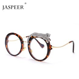 Sunglasses Frames JASPER Retro Round Frame Anti Blue Light Glasses Women New Trends Optical Prescription Eyeglasses Frame Fashion Accessories T2201114