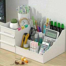 Storage Boxes Large Capacity Cosmetic Box Makeup Drawer Organizer Polish Nail Sundries Desktop Container Jewel J7E6