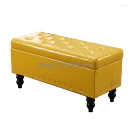 Clothing Storage European Style Shoes Changing Stool Sofa Fitting Room Bench Footstool Household Bed End