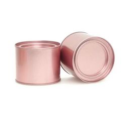 250ml Aluminum Can Tin Coffee tea Jar Lip Balm Container Empty Candle Jars Metal Cream Pot Box Wholesale AA