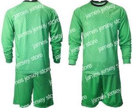Soccer Sets/Tracksuits custom 2021 All national teams goalkeeper Soccer Jersey Men Long Sleeve Goalie Jerseys Kids GK Children Football Shirt Kits 39