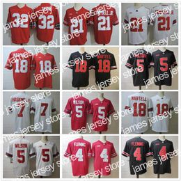 State Football Jerseys Buckeyes Football Jerseys Jersey Ohio 32 tatum 25 weber jr 24 wade 21 campbell 11 fromm 18 martell 7 haskins 5 wilson