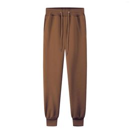 Men's Pants Autumn Men'S Outdoor Jogging Sports Fleece Warm Trousers Casual Fitness In A Variety Of Colours