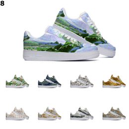 GAI Designer Lows Custom Shoes Running Shoe Men Women Hand Painted Anime Fashion Flat Mens Trainers Outdoor Sports Sneakers