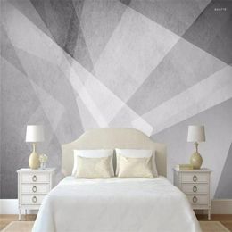 Wallpapers Northern Europe Style Abstract Geometry Design Background Wall