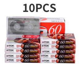 CD Player 10pc Standard Cassette Blank Tape Player Empty 60 Minutes Magnetic Audio Tape Recording For Speech Music Recording high qulity 221115