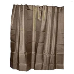 Shower Curtains Curtain Bathroom Liner Bath Toilet Set Waterproof Decorative Cover Brown Beach Drape Polyesterbathtubs Custom