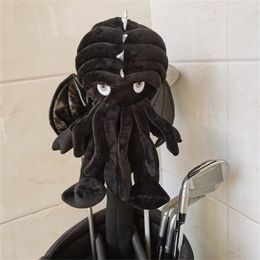 Other Golf Products Limited Cthulhu Driver Head Cover Demon Octopus with Tentacles Plush 460cc Wood Headcover For Man 221114