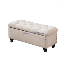 Clothing Storage Store Shoe Changing Stool Strip Household Bed Tail Door European Style Dressing Room Fitting