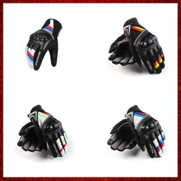 ST184 Men Motorcycle Gloves Women Motorbike Leather Gloves Moto Guantes Moto Touch Screen Sport Cycling