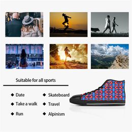 Shoes Men shoesCanvas Sneakers casual Custom Women Fashion Purple Mid Cut Breathable Walking Jogging Trainers685656