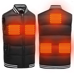 Motorcycle Apparel Heated Vest Men Women Electric Jacket Thermal Heating Tactical Veste