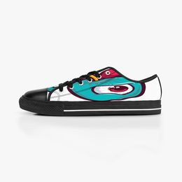 Uomo Donna Scarpe personalizzate fai-da-te Scarpe basse in tela Skateboard Triple nero Personalizzazione Stampa UV Sneakers sportive Kele 41