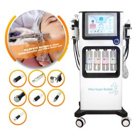 2023 Auqa Water Hydra Machine Hydro Oxygen Skin Care Ultrasonic face peel Spa Wrinkle Removal Treatment Beauty Machines