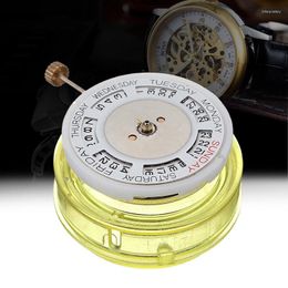 Watch Repair Kits White Mechanical Automatic Replacement Movement Calendar Display Parts For 2813 8205 Clock