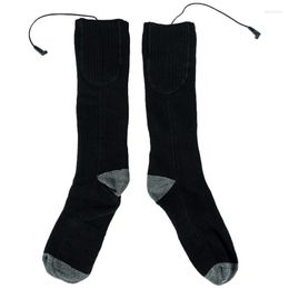 Sports Socks Winter Heated Men Women Thermal Heating Foot Warmer Electric Warm For Cycling Trekking Skiing Fishing