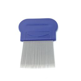 Hair Brushes 10PCS Terminator Lice Comb Nit Free Kids Hair Rid Headlice stainless steel Metal Teeth 221115