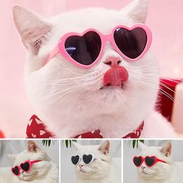 Dog Apparel Pet Glasses Pos Props Accessories Headwear Toy Funny Personality Lovely Creative Cute Heart-shaped Cat Sunglasses