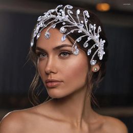 Headpieces HP250 Rhinestone Wedding Headband Bridal Headwear Hair Vine Accessories Woman Jewelry Tiara Bride Headdress Girl Gift