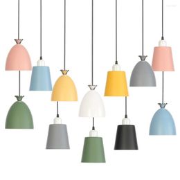 Pendant Lamps Geometric Light Modern Ceiling Lights Round Iron Chandelier Home Deco Luminaria De Mesa Lustre Suspension