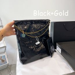 22Bags Garbage Bag Letter Handbags for Womens Luxurys Brand Shoulder Crossbody Large Totes Classic Rhomboids Shopping Bag