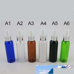 Packing Bottles 50 X 60Ml Amber Black Blue Green Clear White Pet Plastic Spray Bottles Empty Refill 2 Oz Mist Pump Per Travel Drop D Dhucy