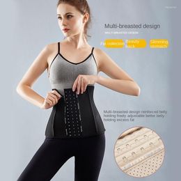 Bustiers & Corsets Natural Latex Belly Belt Breathable Exercise Fitness Buckle