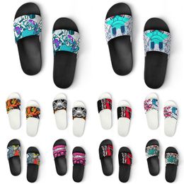 Custom Shoes PVC Slippers Men Women DIY Home Indoor Outdoor Sneakers Customised Beach Trainers Slip-on color224