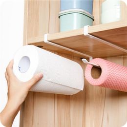 Kitchen Storage 1PC Roll Paper Holde Bathroom Toilet Holder Tissue Organisers Racks Hanging Towel Stand Home Decoration