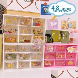 Storage Boxes Bins W G Ninegrid Storage Box Der Organisation Transparent Cosmetic Makeup Organiser Girl Bedroom Decor 211102 Drop Dhx1P