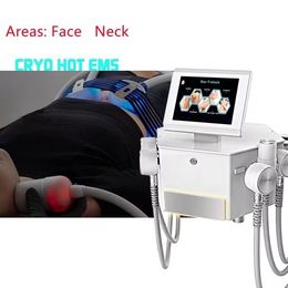 5 Handles face body slimming Hot Cold Thermal Shock Cryo Slimming Machine Freeze EMS Device