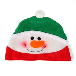 Berets Unisex Adult Flannelette Warm Christmas Cartoon Hat Cap Man Crazy Hats For Men