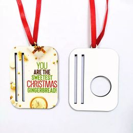 Sublimation Money Card Christmas Decorations MDF Blanks Heat Transfer Money Cards Gift