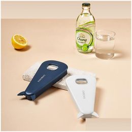 Openers Creative Corkscrew Bottle Opener Simple Quick Grip Bottles Openers Mtifunctional Corkscrews Kitchen Gadget Can Drop Delivery Dhxjo