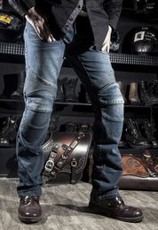 Motorcycle Apparel Riding Jeans With Armor Knees Hip Pads Motocross Racing Pants Motorbike Cycling Trousers Protective