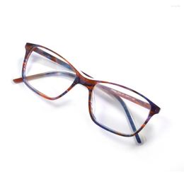 Sunglasses Frames Italy Design European Fit Trendy Colourful Handmade Lamination Acetate Eyeglasses For Women High End Quality Prescription