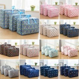 Storage Bags 3Pcs Clothing Case Useful Multifunctional 2-Way Zipper Quilt Bag Colourful Foldable Organiser