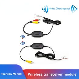 2.4 Ghz Wireless Rear View Camera RCA Video Transmitter & Receiver For Car Rearview Monitor Wireless Transceiver Module
